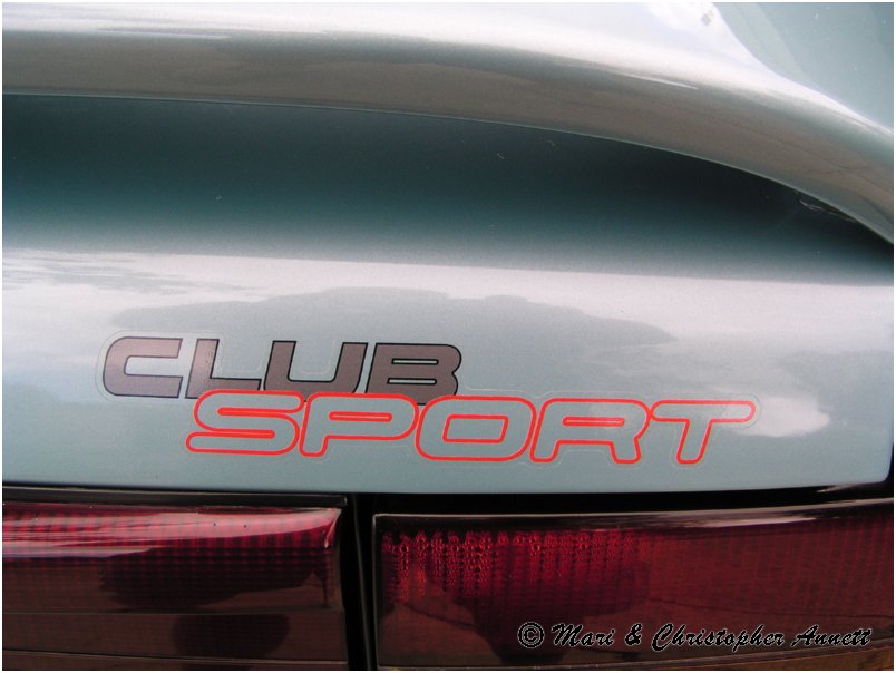 ClubSport Boot sticker